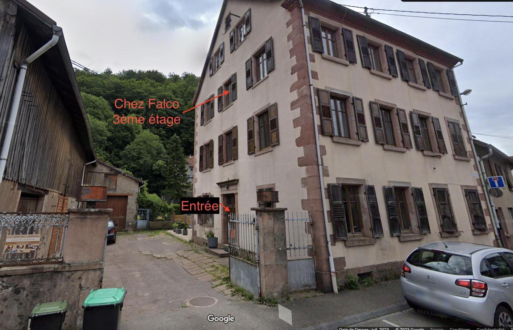 Appartement « Chez Falco » Vue Sur Le Chateau シルメック エクステリア 写真